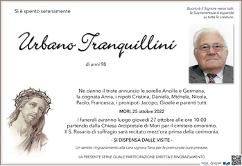 Tranquillini Urbano