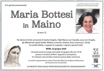 Bottesi Maria in Maino