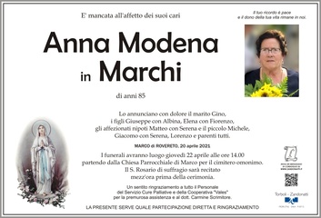 Modena Anna in Marchi