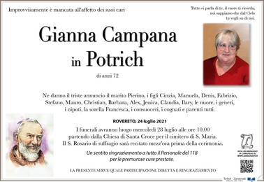 Campana Gianna in Potrich
