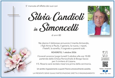Candioli Silvia in Simoncelli