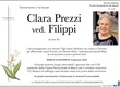Prezzi Clara ved. Filippi