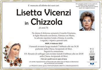 Vicenzi Lisetta in Chizzola