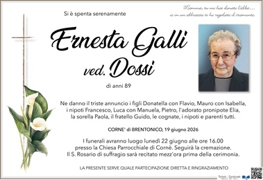 Galli Ernesta ved. Dossi