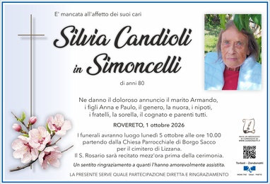 Candioli Silvia in Simoncelli
