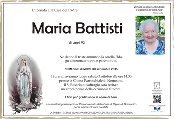 Battisti Maria