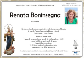 Boninsegna Renata