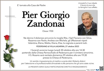 Zandonai Pier Giorgio