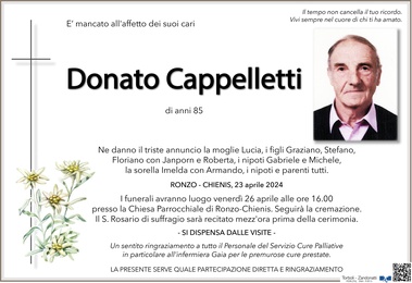 Cappelletti Donato