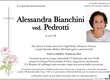 Bianchini Alessandra ved. Pedrotti