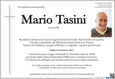 Tasini Mario
