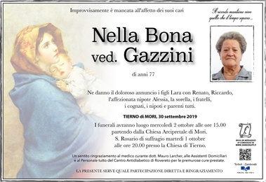 Bona Nella ved. Gazzini