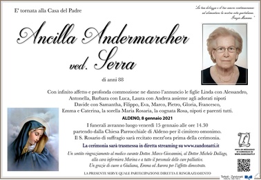 Andermarcher Ancilla ved. Serra