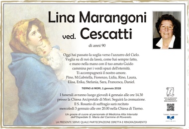 Marangoni Lina ved. Cescatti