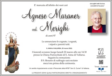 Maraner Agnese ved. Merighi