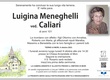 Meneghelli Luigina ved. Caliari