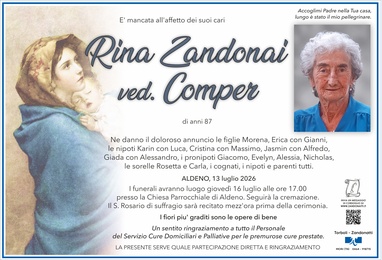 Zandonai Rina ved. Comper