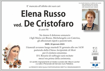 Russo Elena ved. De Cristofaro