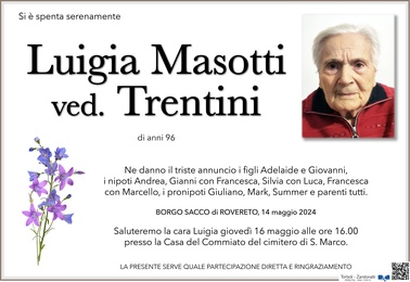 Masotti Luigia ved. Trentini