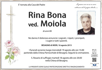 Bona Rina ved. Moiola