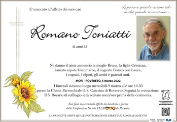 Toniatti Romano
