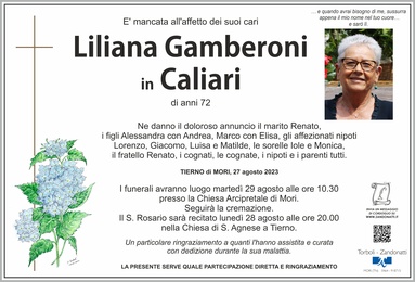 Gamberoni Liliana in Caliari