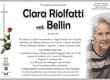 Riolfatti Clara ved. Bellin