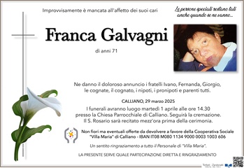 Galvagni Franca