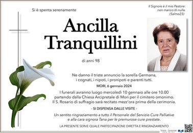 Tranquillini Ancilla