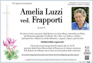 Luzzi Amelia ved. Frapporti