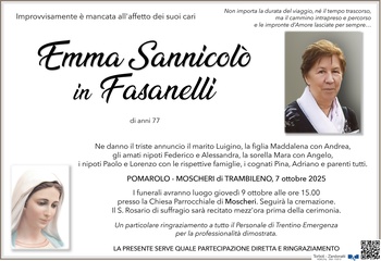 Sannicolò Emma in Fasanelli