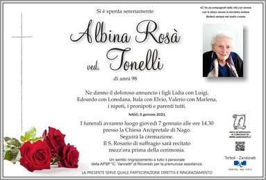 Rosà Albina ved. Tonelli