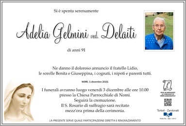 Gelmini Adelia ved. Delaiti