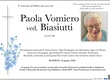 Vomiero Paola ved. Biasiutti