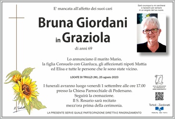 Giordani Bruna in Graziola
