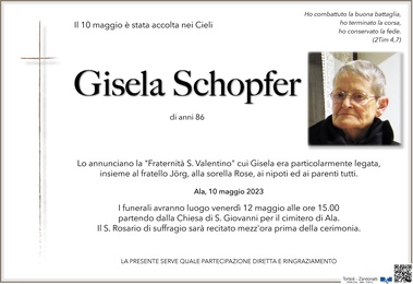 Schopfer Gisela