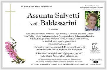 Salvetti Assunta ved. Baldessarini