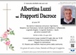 Luzzi Albertina ved. Frapporti
