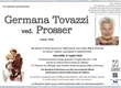 Tovazzi Germana ved. Prosser