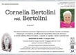 Bertolini Cornelia ved. Bertolini