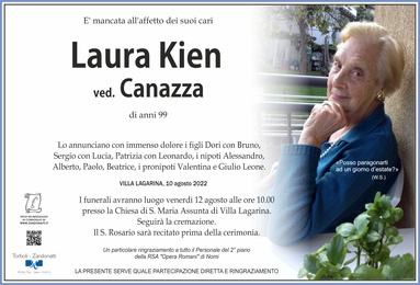 Kien Laura ved. Canazza