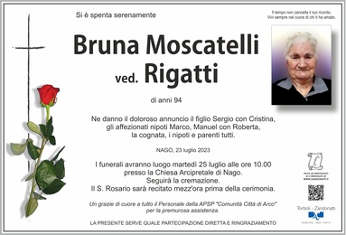 Moscatelli Bruna ved. Rigatti