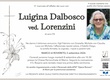 Dalbosco Luigia Maria ved. Lorenzini