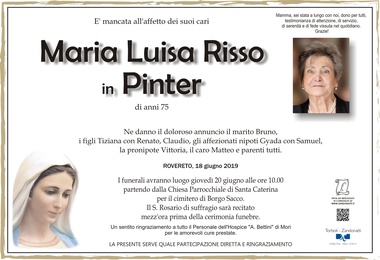 Risso Maria Luisa in Pinter