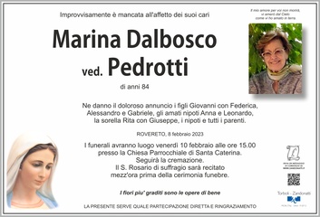 Dalbosco Marina ved. Pedrotti
