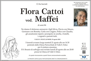 Cattoi Flora ved. Maffei