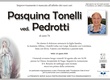 Tonelli Pasquina ved. Pedrotti