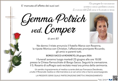 Potrich Gemma ved. Comper