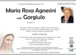 Agnesini Maria Rosa ved. Gargiulo