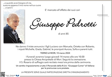 Pedrotti Giuseppe